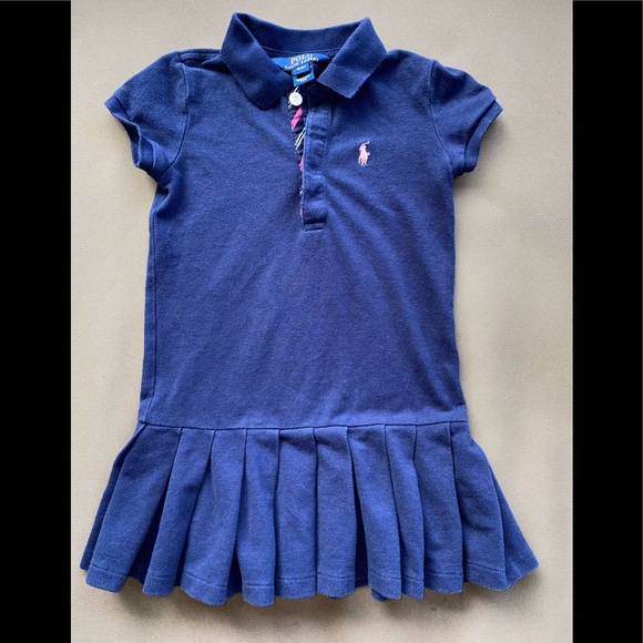 Polo Ralph Lauren Other - Polo Ralph Lauren blue dress for girls 4/4T
